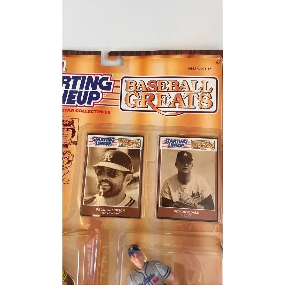 Kenner 1989 Starting Lineup‎ Baseball Greats Reggie Jackson Don Drysdale New